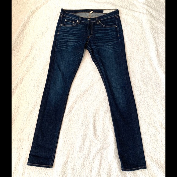 Rag and Bone Skinny Dorset Jeans Blue 28 - Picture 4 of 13